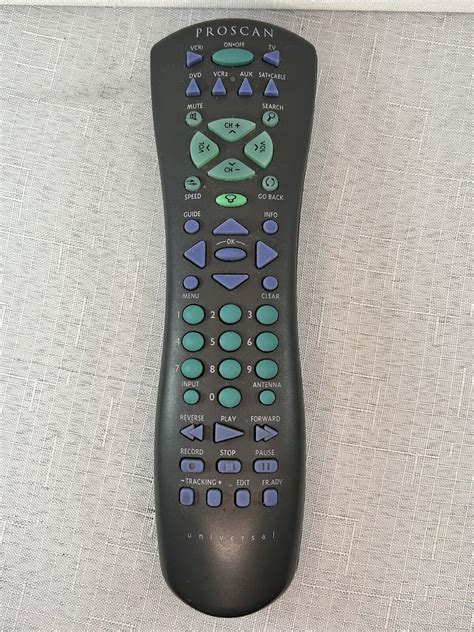 universal remote for a proscan tv